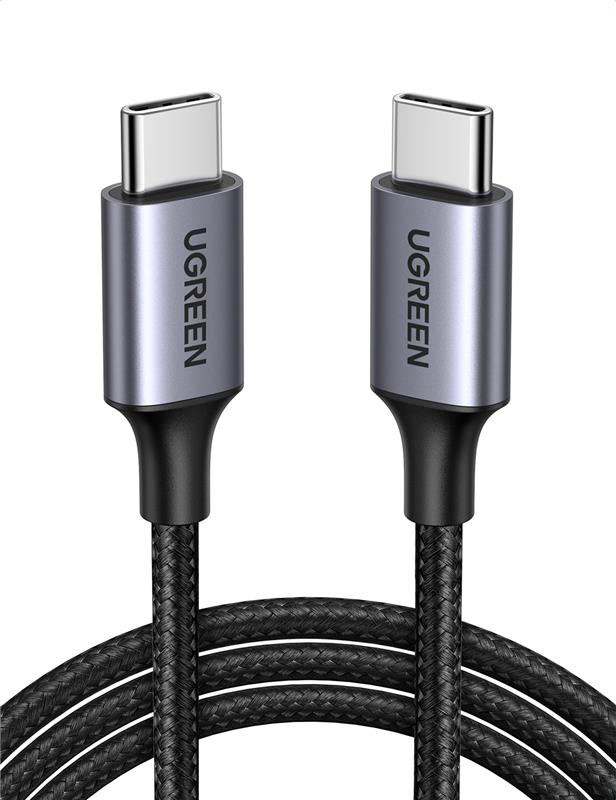 UGREEN US261 USB-C to USB-C 2.0 M/M Round Cable Aluminium Shell 3m