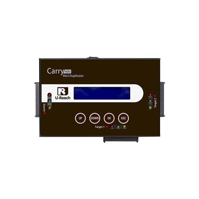U-Reach 1 to 2 Mini Series SATA&IDE HDD/SSD Duplicator and Sanitizer - PRO218