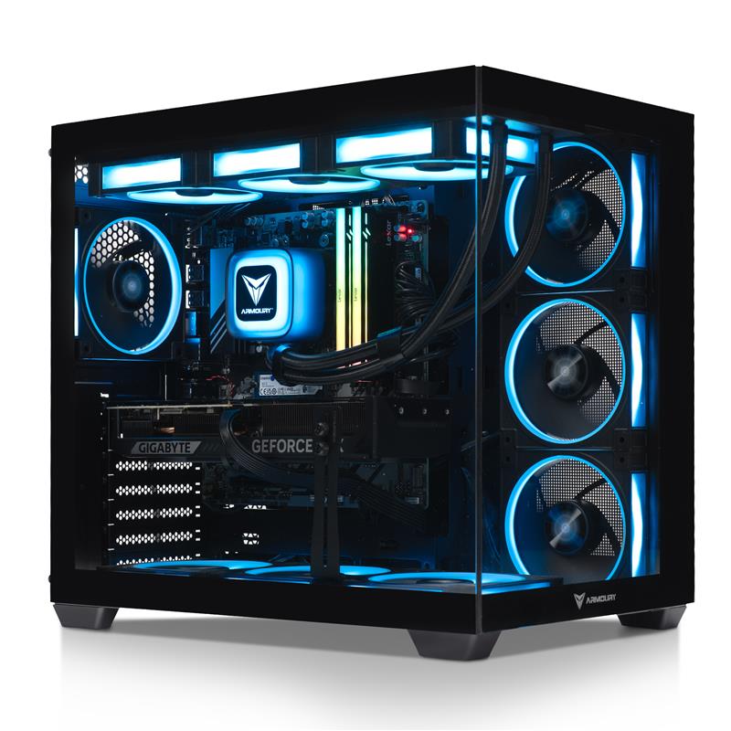 ARMOURY AMD Ryzen 7 7800X3D GeForce RTX 5070 32GB RAM 2TB SSD W11P