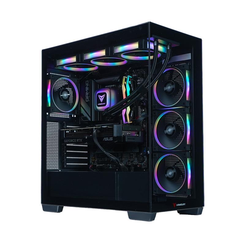 ARMOURY AMD Ryzen 7 7800X3D GeForce RTX 5070 32 Go RAM 2 To SSD W11P