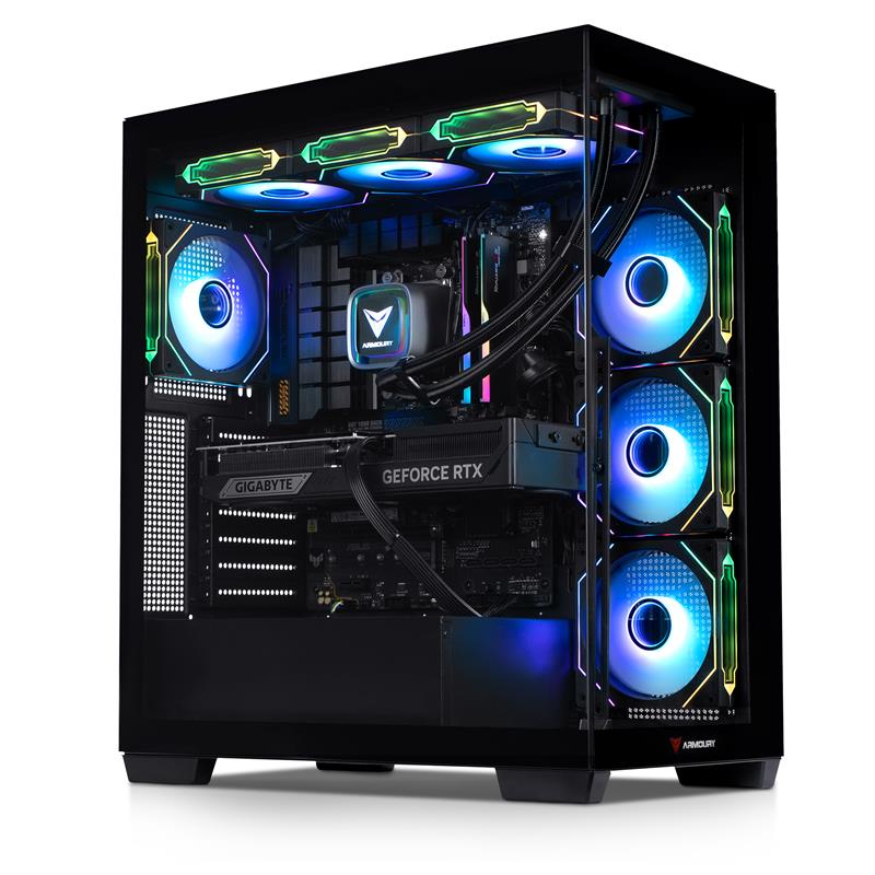 ARMOURY Ryzen 7 9800X3D RTX 5070 Ti 64GB RAM 4TB SSD W11H