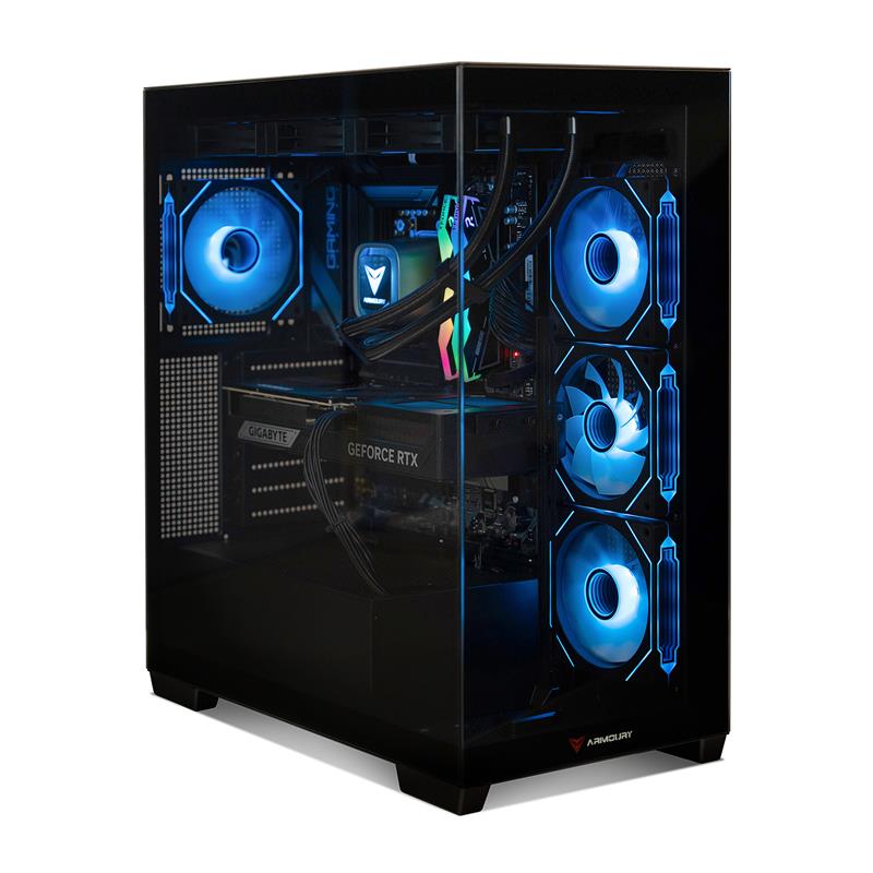 ARMOURY Ryzen 7 7800X3D RTX 5070 Ti 32Go DDR5 2To SSD AIO Wi-Fi Win11H
