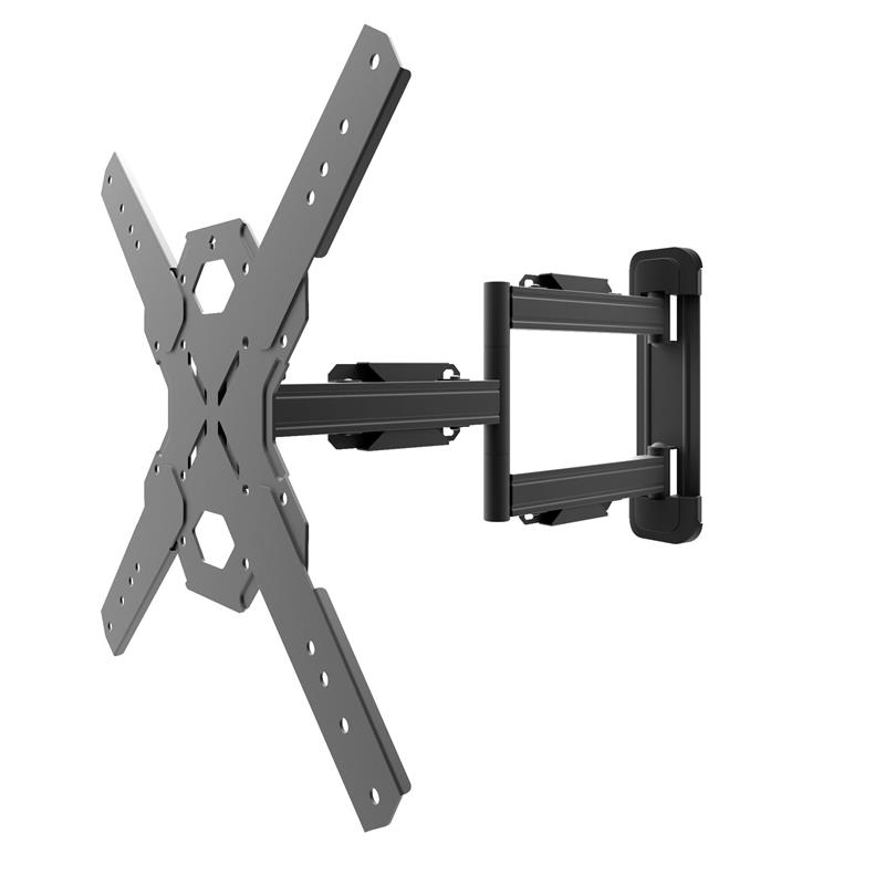 Full Motion TV Wall Mount for 26" - 60" TVs, Black