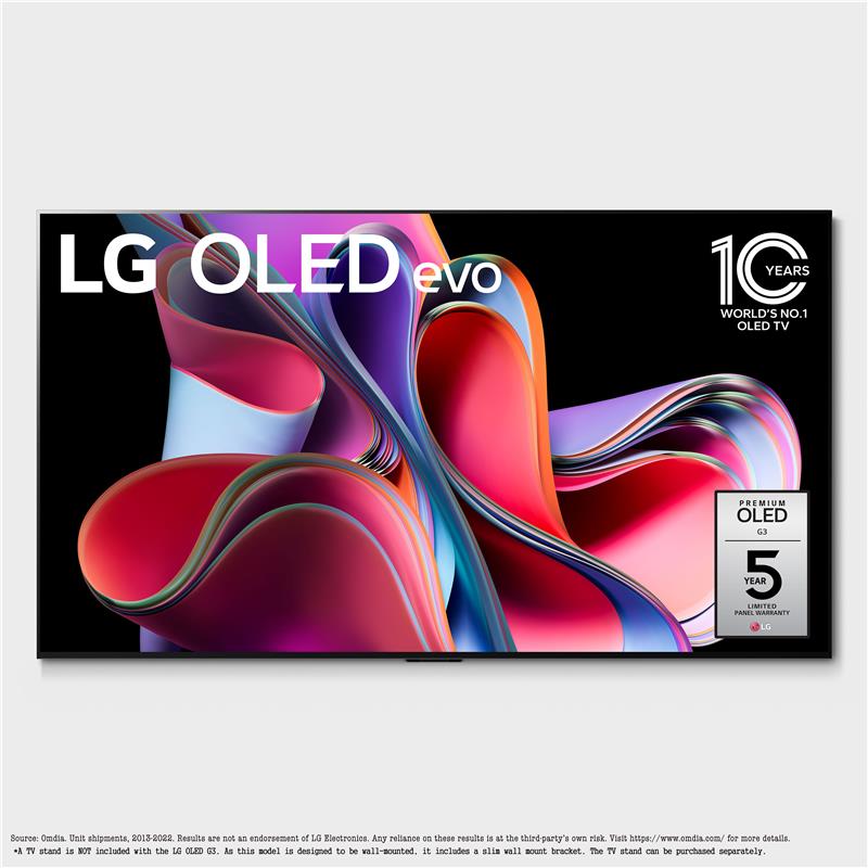 LG OLED evo G3 65" 4K Smart TV (2023) - OLED65G3PUA