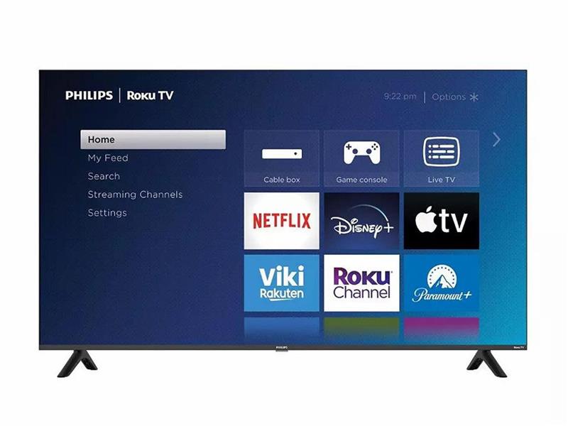 PHILIPS 65-INCH UHD ROKU TV