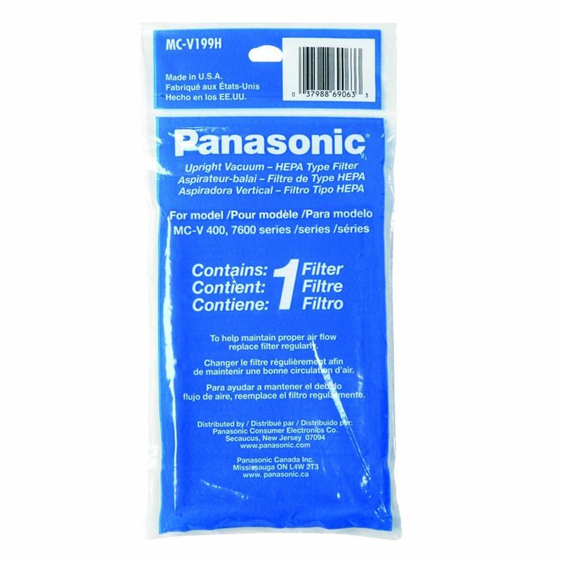 PANASONIC HEPA FILTER for MCCG983/MCCG985 - Singles