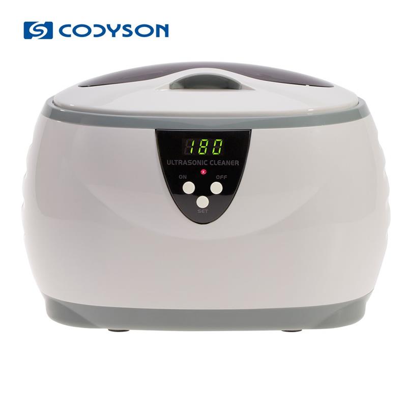 CODYSON 600ML Ultrasonic Cleaner White CD-3800A