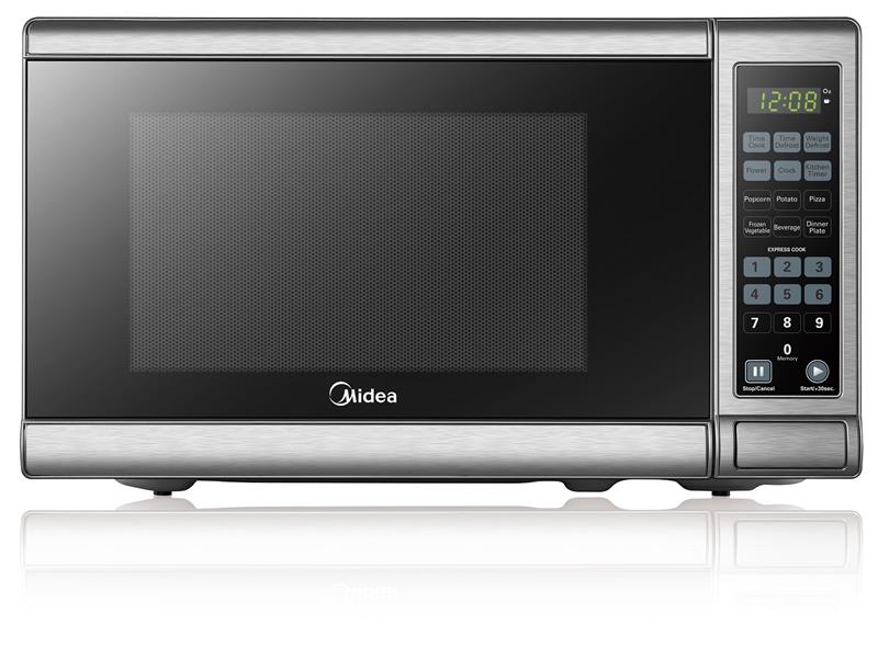 Midea 0.7Cu. FT Stainless Steel Microwave Oven