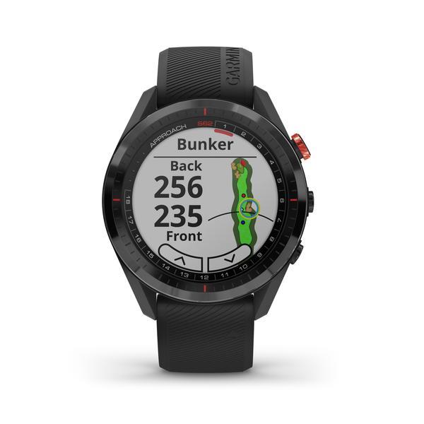 GARMIN Smartwatch - Approach S62 Premium GPS Golfing - Black