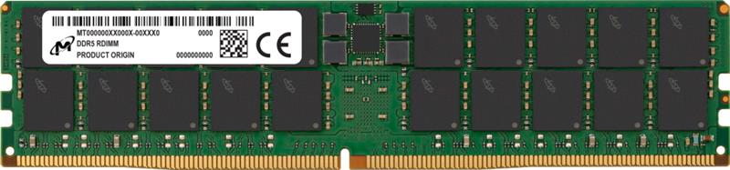 Crucial 64 Go (1x64 Go) DDR5 5600MHz CL46 RDIMM