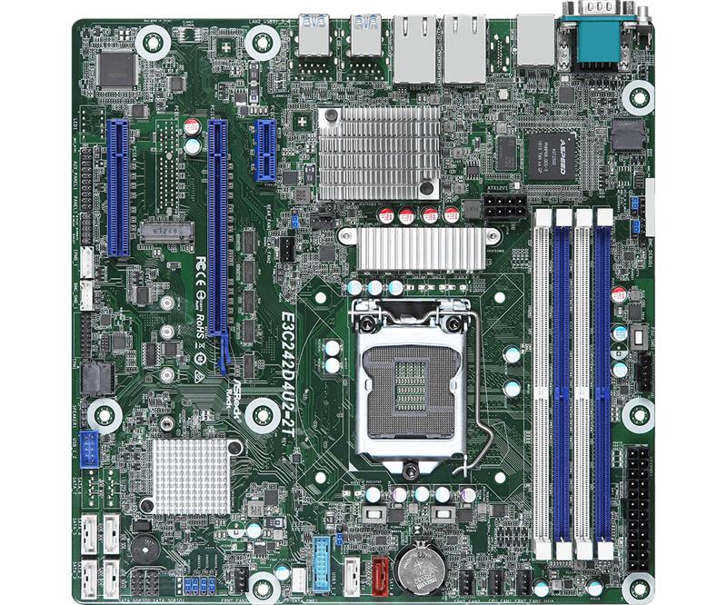 ASROCK E3C242D4U2-2T Socket unique LGA 1151