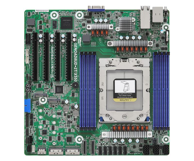 ASROCK GENOAD8UD-2T/X550 Socket unique SP5 (LGA 6096)