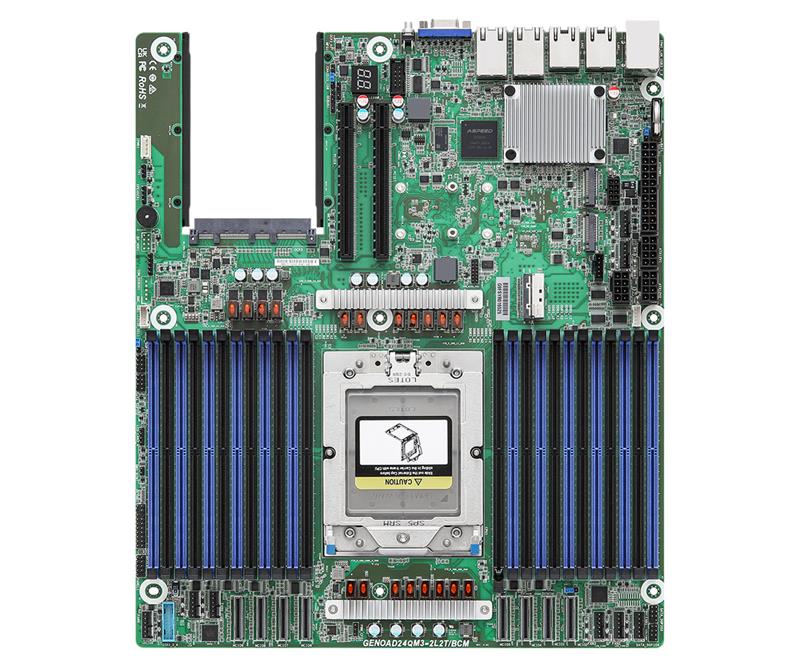 ASROCK GENOAD24QM3-2L2T/BCM Socket unique SP5 (LGA 6096)