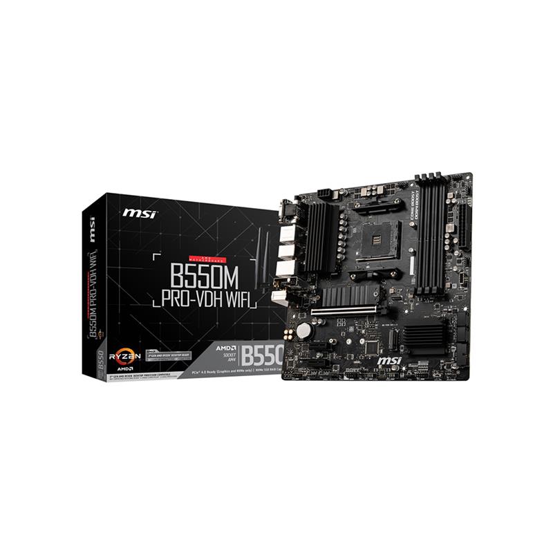 MSI (B550M PRO-VDH WIFI) -...