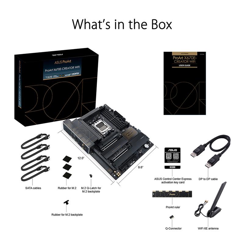 【中古】ASUS ProArt X670E-CREATOR WIFI ASUS ProArt X870E-CREATOR WiFi AMD AM5 X870E ATX Motherboard