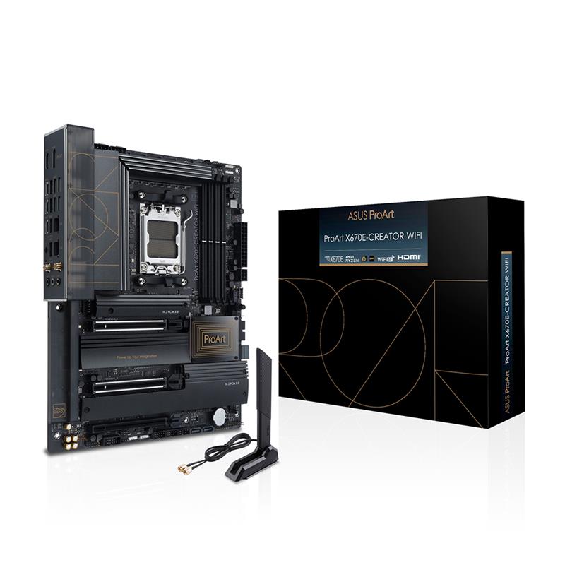 【中古】ASUS ProArt X670E-CREATOR WIFI ASUS ProArt X670E-Creator WiFi 6E Socket AM5 (LGA 1718