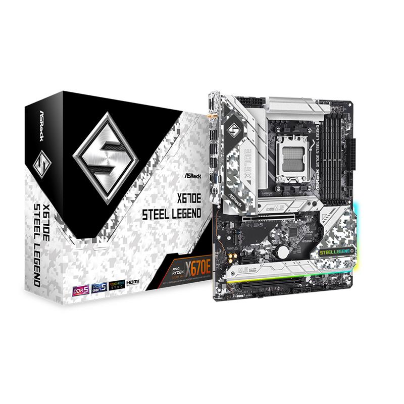 ASRock X670E Steel Legend, AM5 X670 DDR5(Open Box)