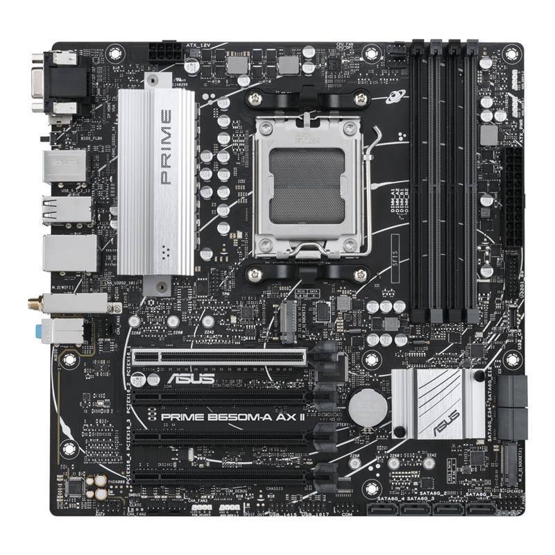 ASUS Prime B650M-A AX II AMD B650(Ryzen 7000) Micro-ATX motherboard