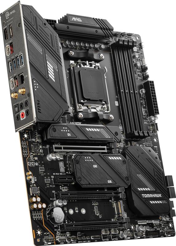 MSI マザーボード MAG X670E TOMAHAWK WIFI MSI MAG X670E Tomahawk WiFi Motherboard AMD X670 Socket AM5