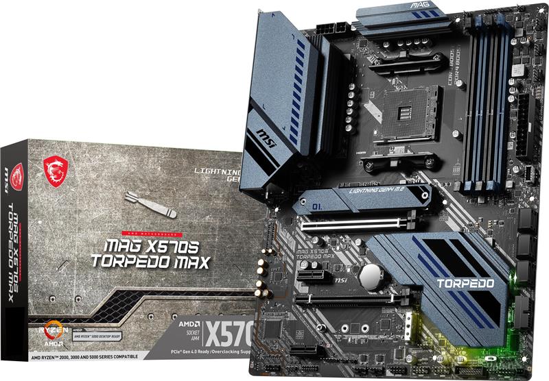 MSI MAG X570S TORPEDO MAX, AMD X570 ATX AM4(Open Box)