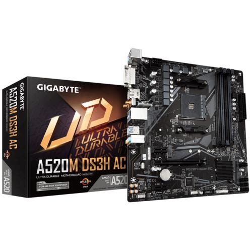 GIGABYTE A520M DS3H AC