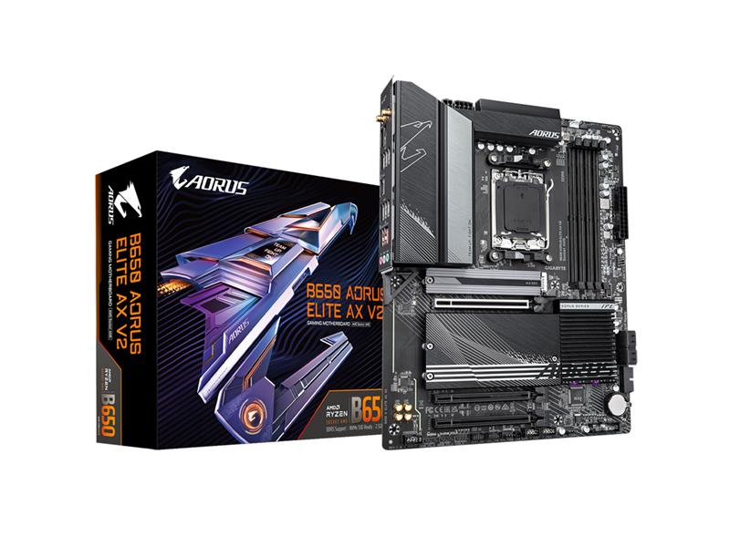 Carte mère GIGABYTE B650 AORUS ELITE AX V2 AM5 LGA 1718 AMD B650 ATX a