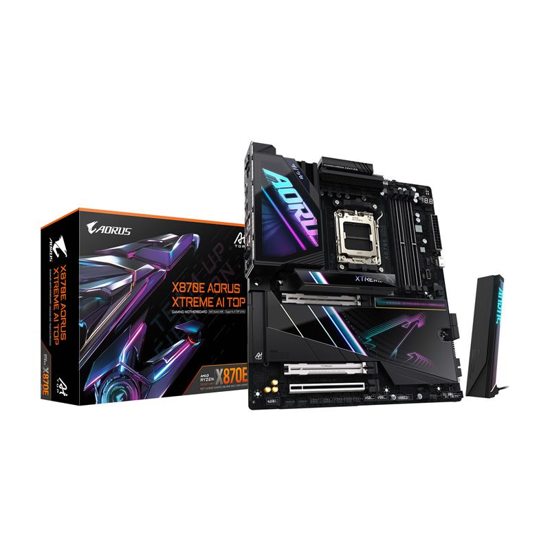 GIGABYTE X870E AORUS XTREME AI TOP AMD AM5 LGA 1718 Motherboard, E-ATX