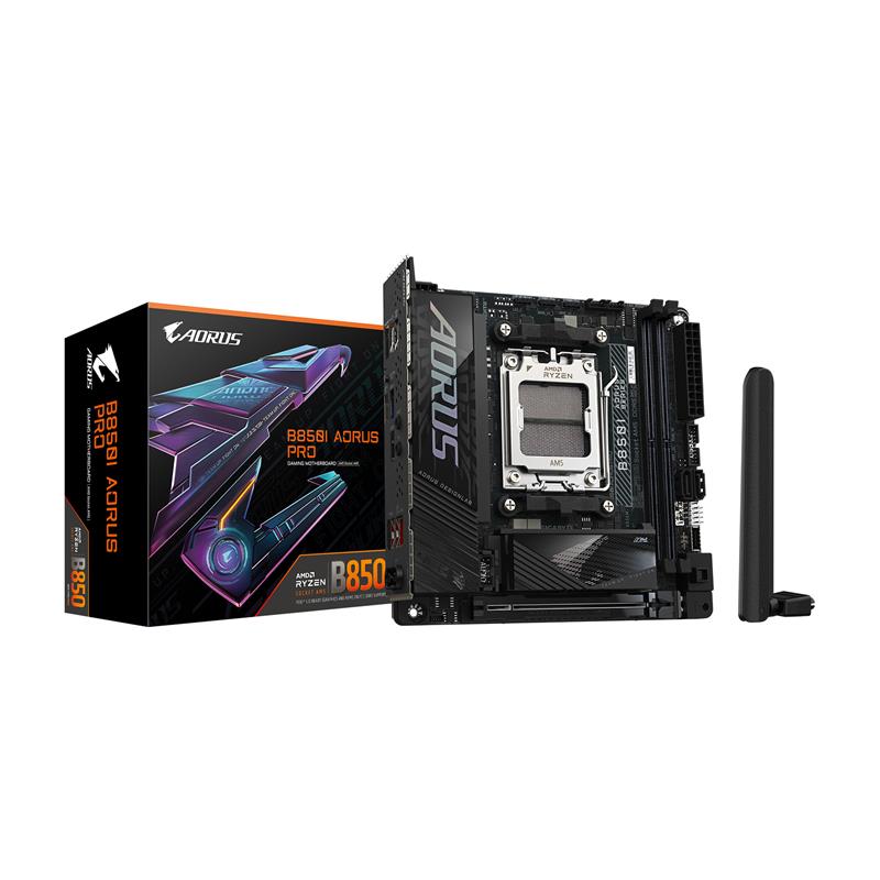 GIGABYTE B850I AORUS PRO AMD AM5 LGA 1718 Motherboard, Mini-ITX, DDR5(Open Box)