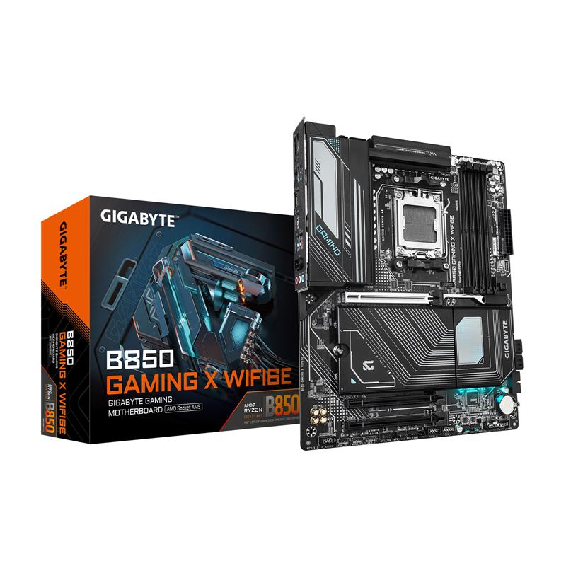 Carte mère GIGABYTE B850 GAMING X WIFI6E AMD AM5 LGA 1718, ATX, DDR5