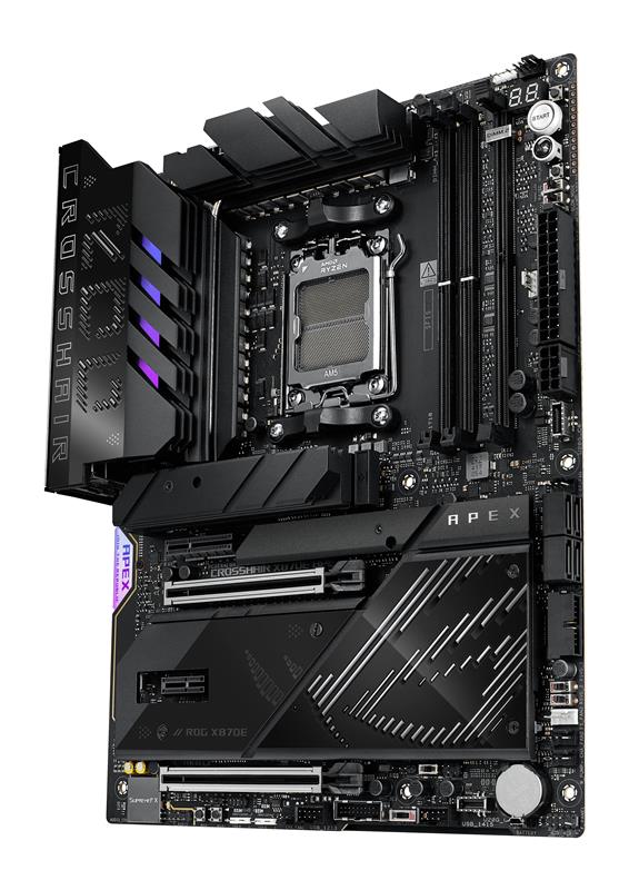 ASUS ROG CROSSHAIR X870E APEX AMD X870E AM5 ATX motherboard