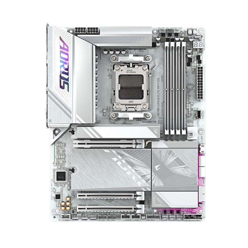 ◆新品◆GIGABYTE X870E AORUS ELITE WIFI7 GIGABYTE X870E AORUS ELITE WIFI7 ICE AMD AM5 LGA 1718 Motherboard
