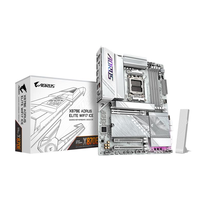 GIGABYTE X870E AORUS ELITE WIFI7 ICE AMD AM5 ATX Carte mère