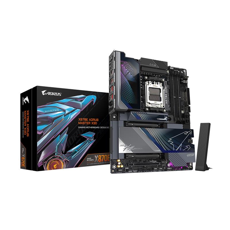 GIGABYTE X870E AORUS MASTER X3D AMD AM5 ATX Carte mère