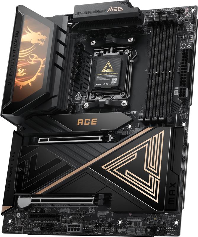 MSI MEG X870E ACE MAX AMD AM5 ATX Motherboard - Canada Computers