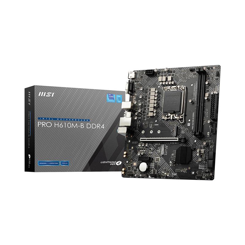 PRO H610M-B DDR4