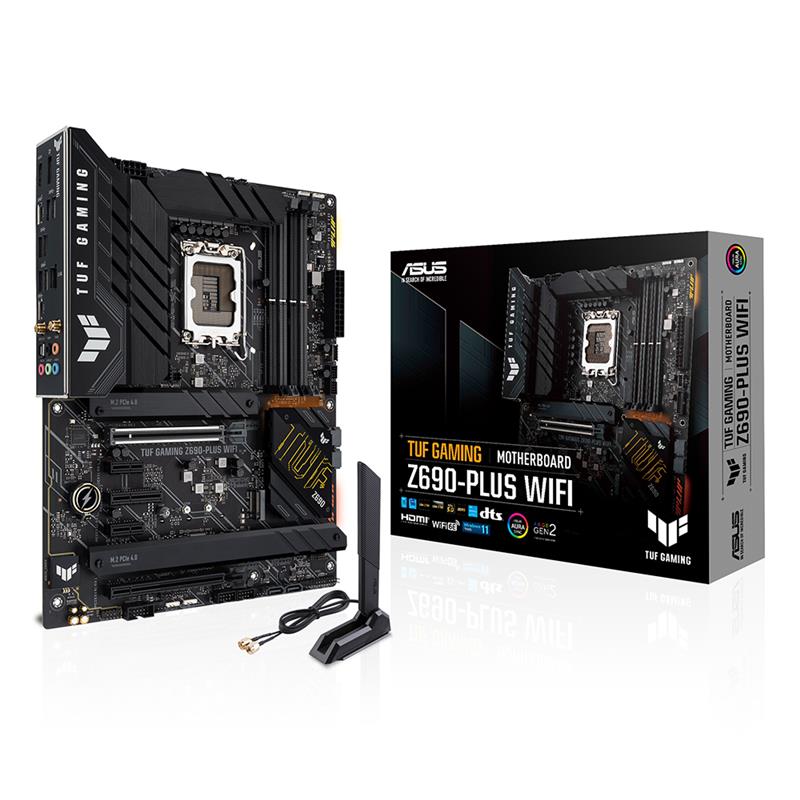 ASUS TUF Gaming Z690-Plus WiFi (Intel®12th/13th Gen) ATX Motherboard(Open Box)