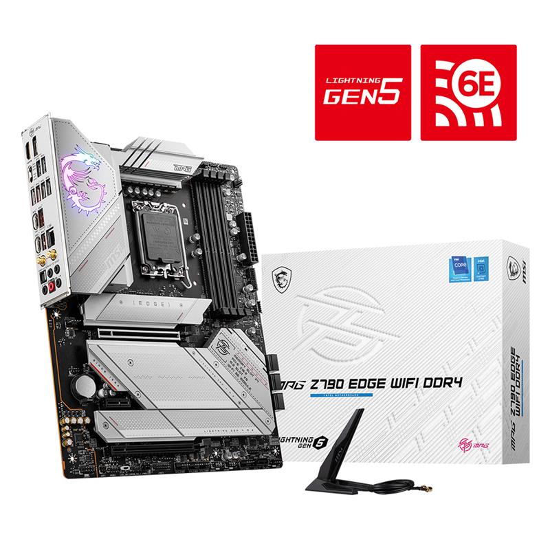 MSI MPG Z790 EDGE WIFI DDR4 LGA 1700 Motherboard(Open Box)