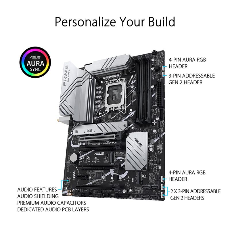 ASUS Prime Z790-P WiFi LGA 1700(Intel® 13th &12th Gen) ATX