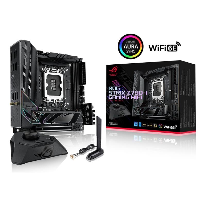 ASUS ROG Strix Z790-I Gaming WiFi 6E LGA1700(Intel®13th&12th Gen)m-ITX(Open Box)