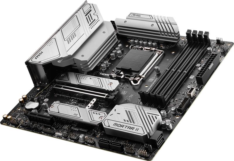 MSI MAG B760M MORTAR WIFI II, Intel mATX LGA 1700, 12th/13th