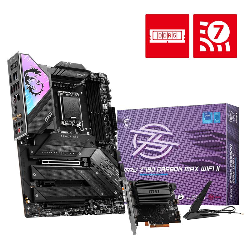 MSI MPG Z790 CARBON MAX WIFI II, Intel Z790 ATX LGA 1700