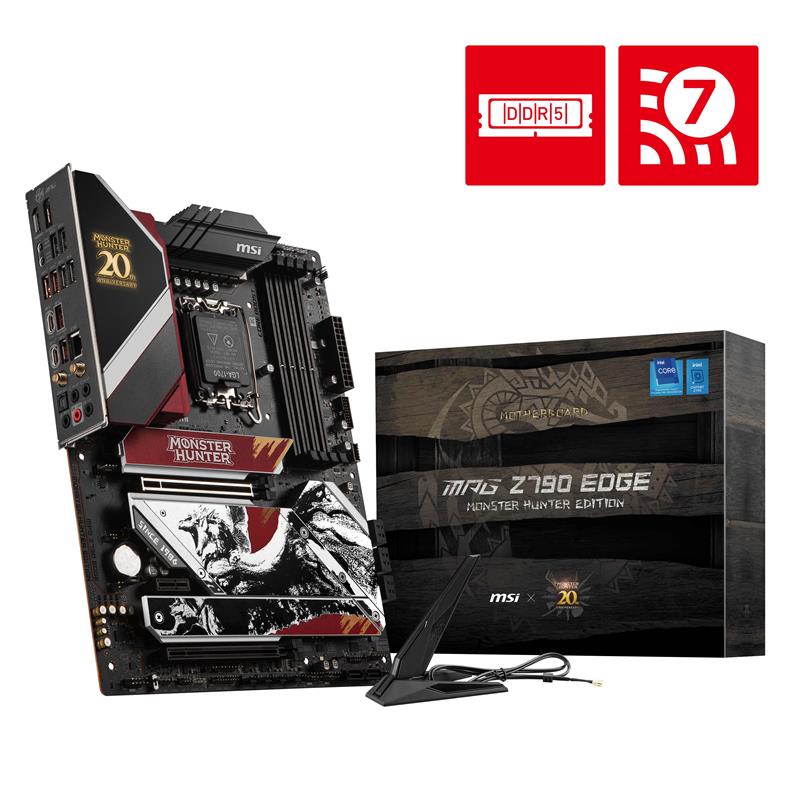 MSI MPG Z790 EDGE MONSTER HUNTER EDITION Intel Z790 ATX LGA 1700(Open Box)