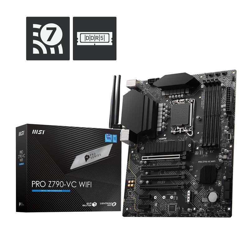 MSI PRO Z790-VC WIFI, Intel Z790 ATX LGA 1700(Open Box)