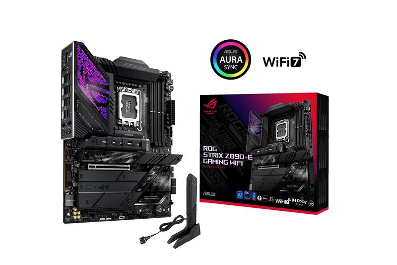 ASUS ROG STRIX Z890-E GAMING WIFI Intel® Z890 LGA 1851 ATX motherboard(Open Box)