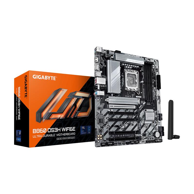 GIGABYTE B860 DS3H WIFI6E Intel Core Ultra (série 2) LGA 1851