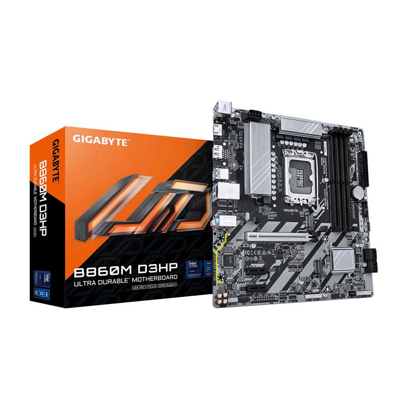 Carte mère GIGABYTE B860M D3HP Intel Core Ultra (série 2) LGA 1851