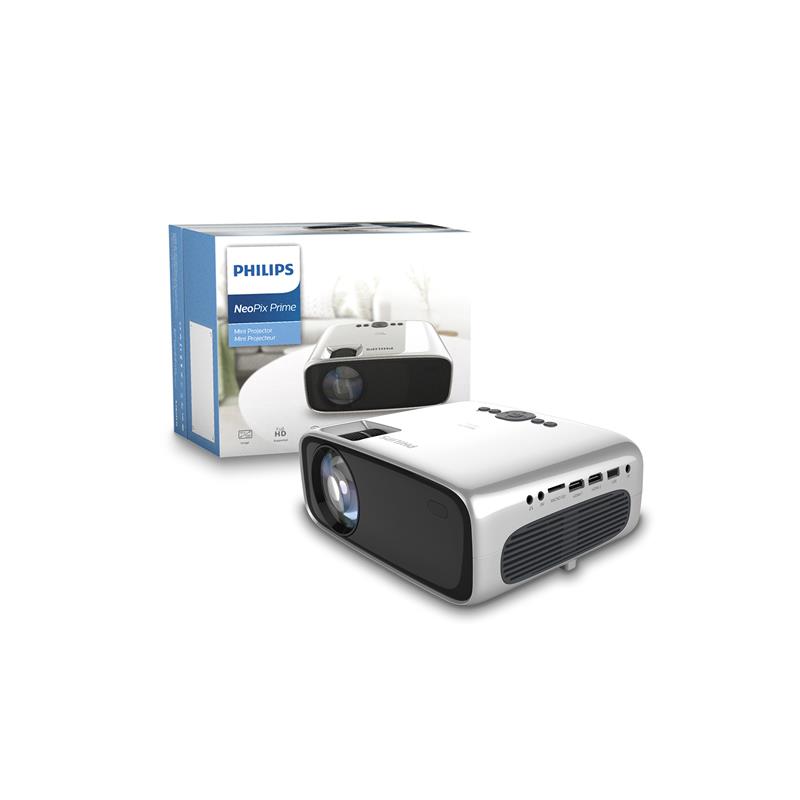 PHILIPS NeoPix Prime 2 Smart Projector - HD 720p - 120lm