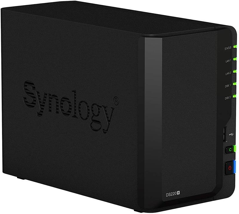 Synology DS220+ DiskStation 2-Bay NAS - Diskless