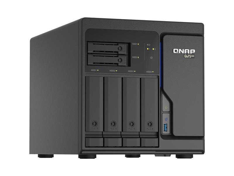 QNAP TS-H686-D1602 QUTS HERO Network Attached Storage 6-Bay NAS (TS-H686-D1602-8G-US)