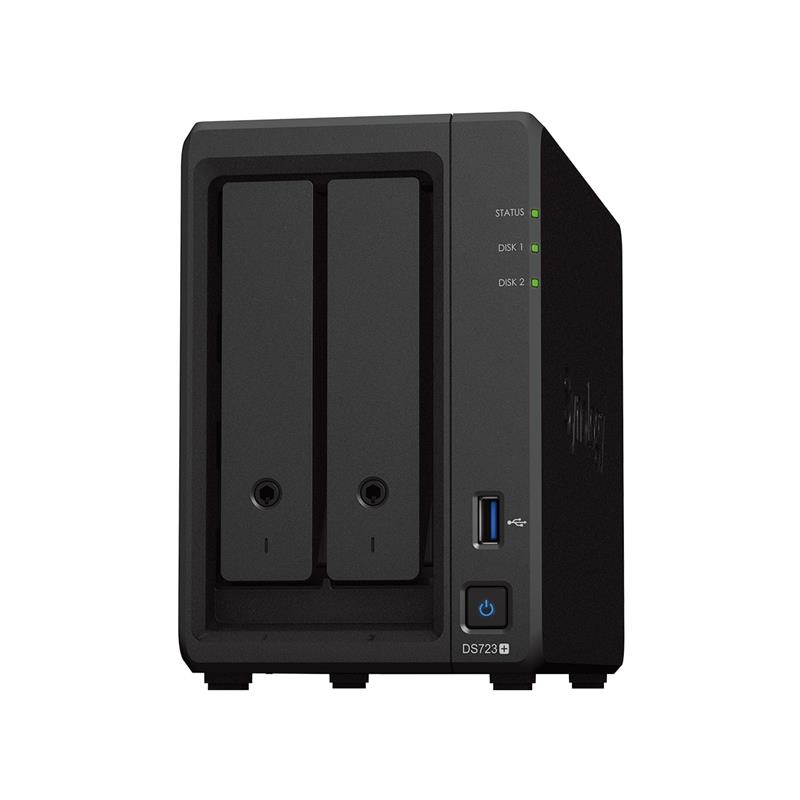 Synology DS723+ DiskStation 2-Bay NAS - Diskless